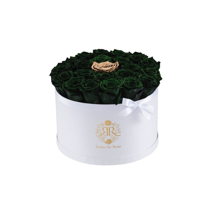 Longlife Rozenbox Green Sparkle